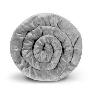 couverture lestée ou pondérée gravité