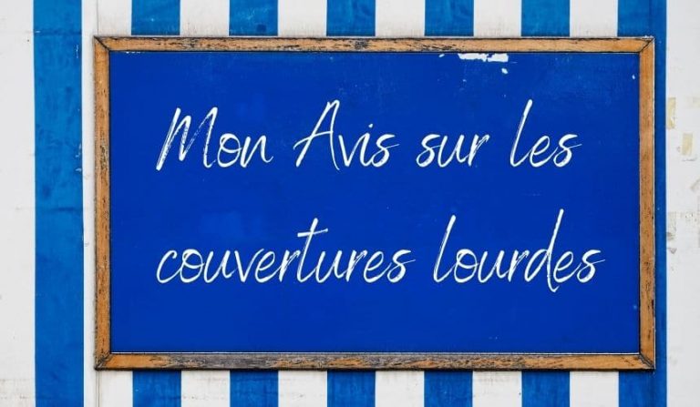 avis sur la couverture lourde