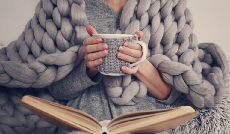 couverture lourde pour l'anxiété