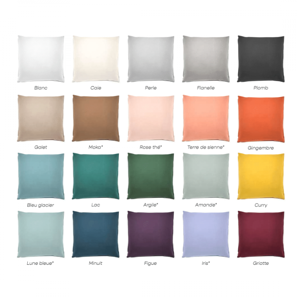 Parure de lit Coton Lavé