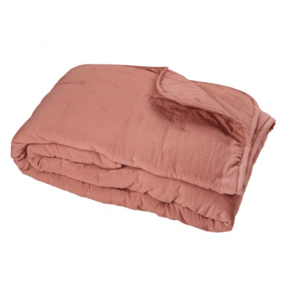 Dessus de Lit Matelassé - Effet Lavé Froissé