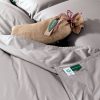 Drap Plat en Satin de Coton Biologique - Le Matelas Vert