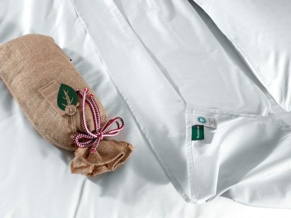 Drap Plat en Satin de Coton Biologique - Le Matelas Vert