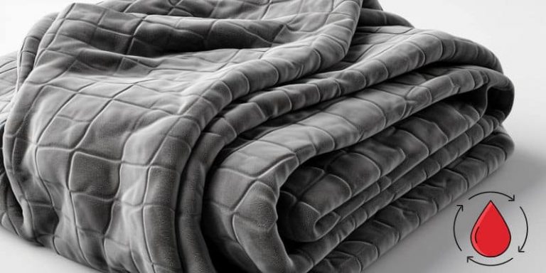 Couverture lestée et circulation sanguine : Est-ce dangereux ?