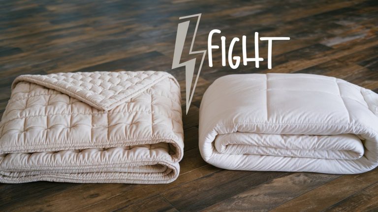 Couverture lestée VS couette traditionnelle : Le guide complet pour choisir