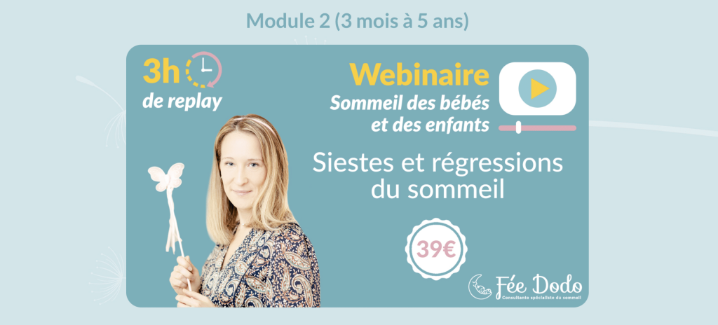 webinaire_fee_dodo fée dodo siestes et régressions du sommeil