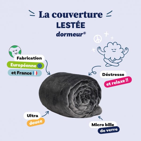 les bienfaits de la couverture pondérée dormeur