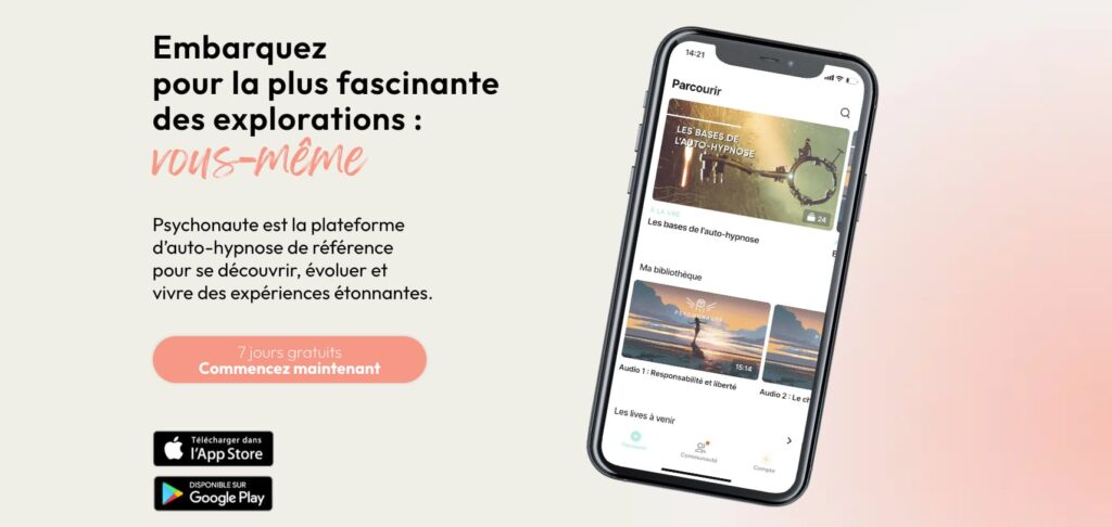 psychonaute 7 jours d'essai offert et gratuit