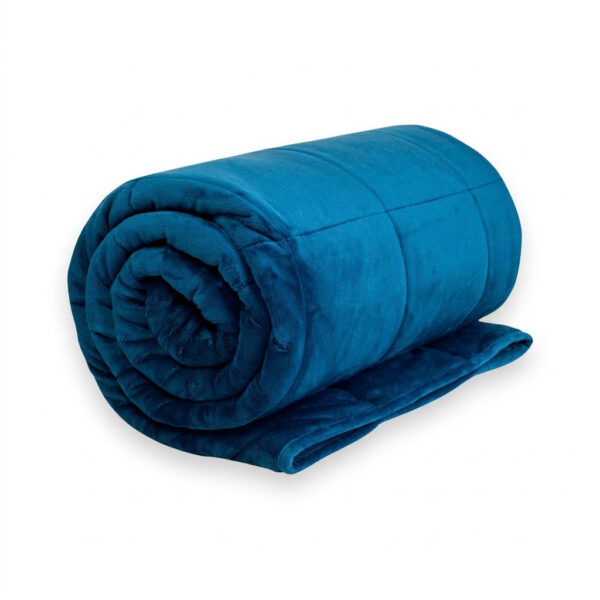 couverture lestée élégance bleur marine