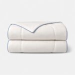 couverture rafraichissante de couleur blanc nacre