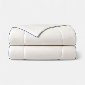 couverture rafraichissante de couleur blanc nacre