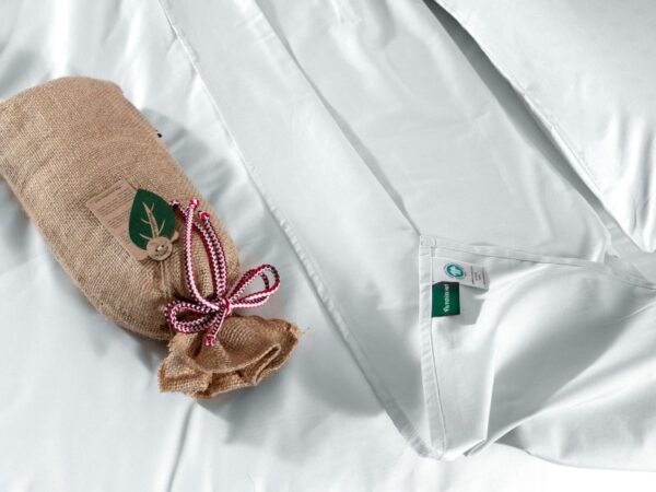 drap plat matelas vert couleur blanche