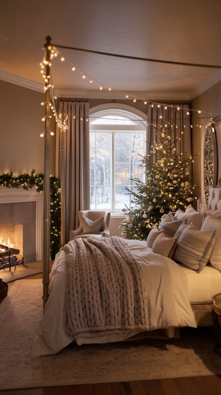 deco chambre noel15