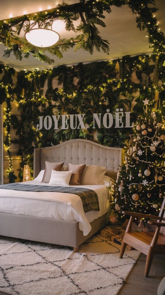 decoration chambre noel20