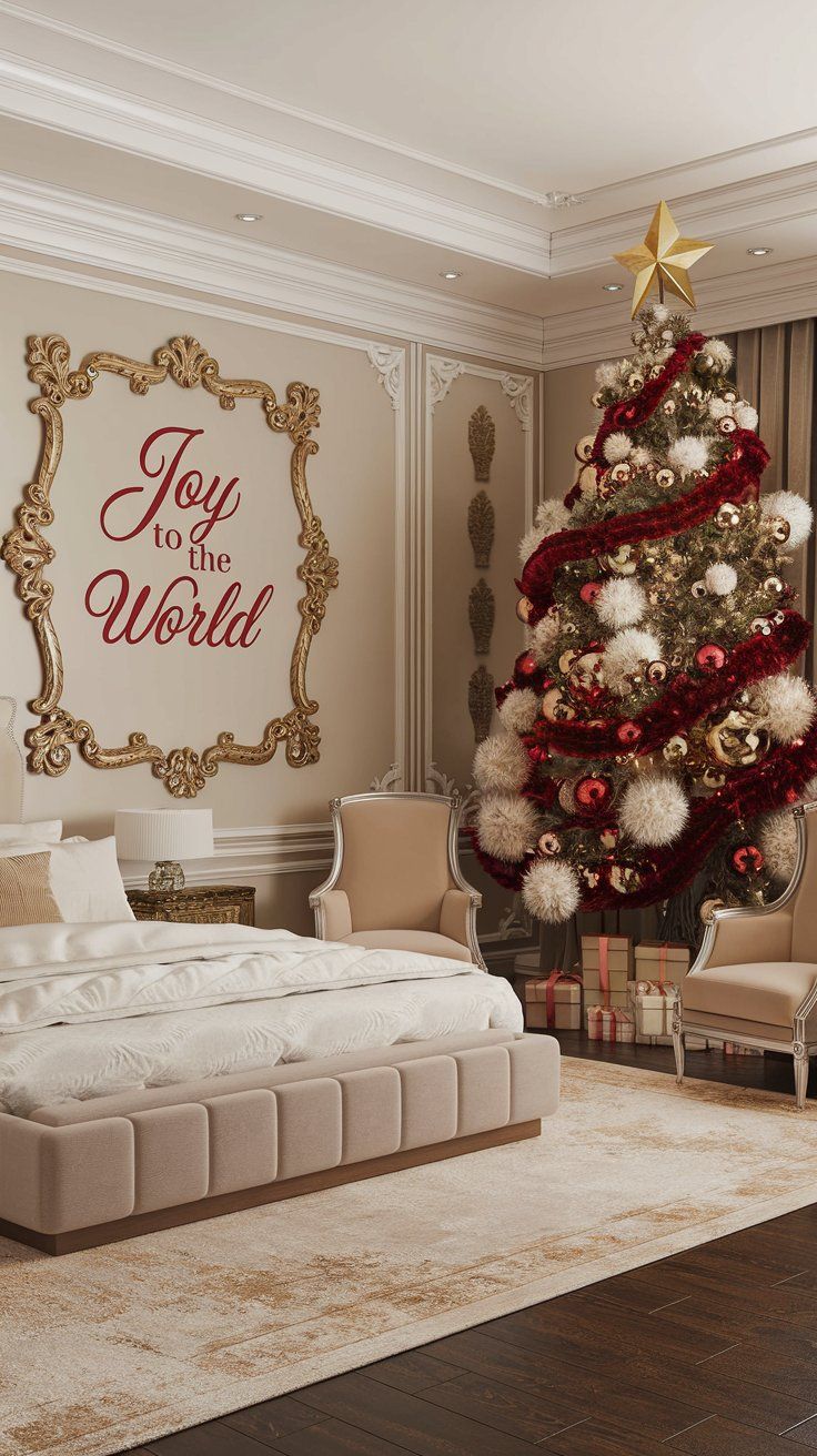 decoration chambre noel4