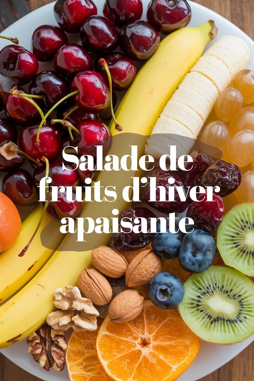 recette salade fruit hiver