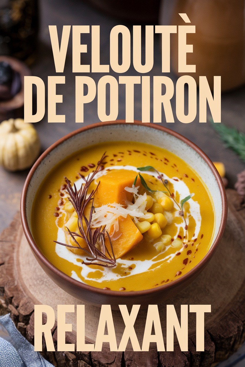 velouté de potiron recette