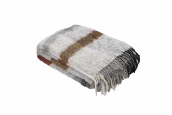 Plaid Mohair et Alpaga