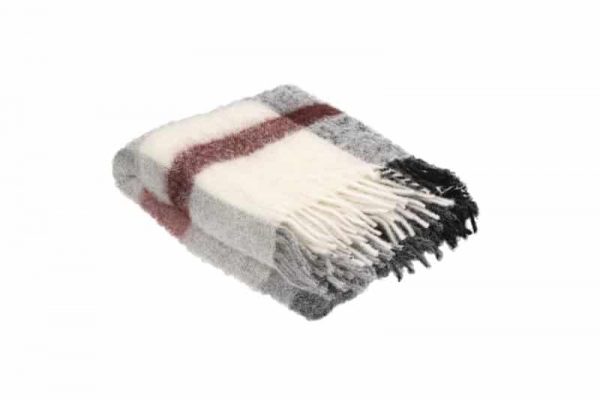 Plaid Mohair et Alpaga