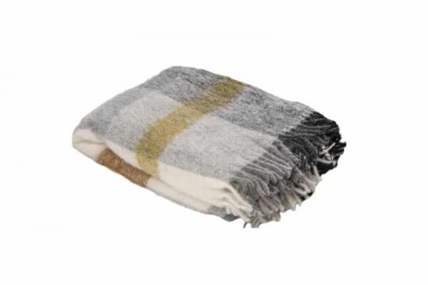 Plaid Mohair et Alpaga