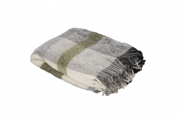 Plaid Mohair et Alpaga