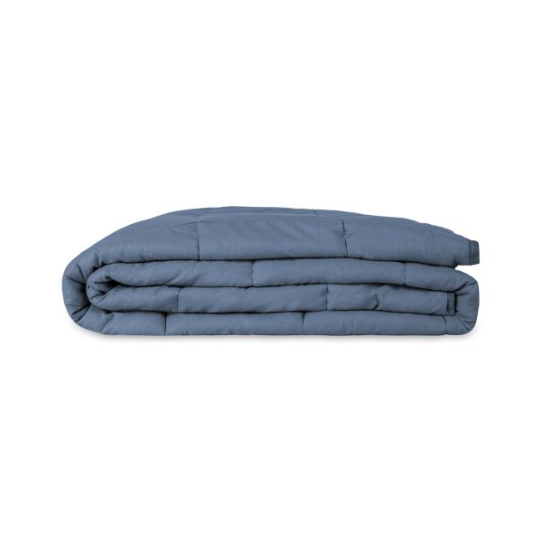 couverture lestée atlantique bleu