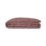 couverture lestée couleur bois de rose