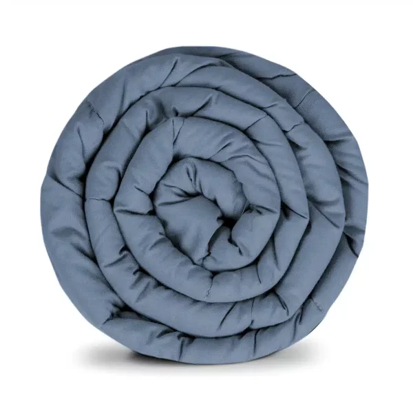 couverture lestée harmonie couleur bleu