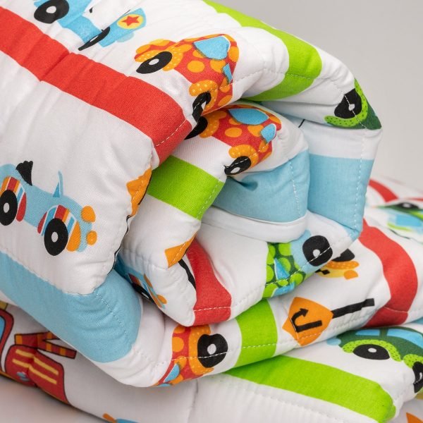 la-couverture-magique-new-cars.jpg Couverture Lestée Enfant 3kg - Coton adapté aux petits