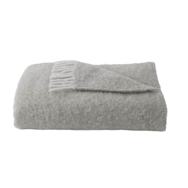 Plaid Mohair et Alpaga
