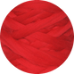 couverture lestée tricotée laine couleur rouge