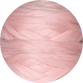 couverture lestée tricotée laine couleur rose clair