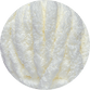 Couverture lestée tricotée couleur blanc