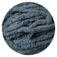 Couverture lestée tricotée couleur gris foncé