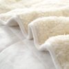 couverture_lestee_sherpa_blanche couverture lestée sherpa blanche 140 x 200 cm