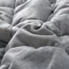 couverture_lestee_sherpa_grise_3 Couverture lestée Polaire Anti-Insomnie