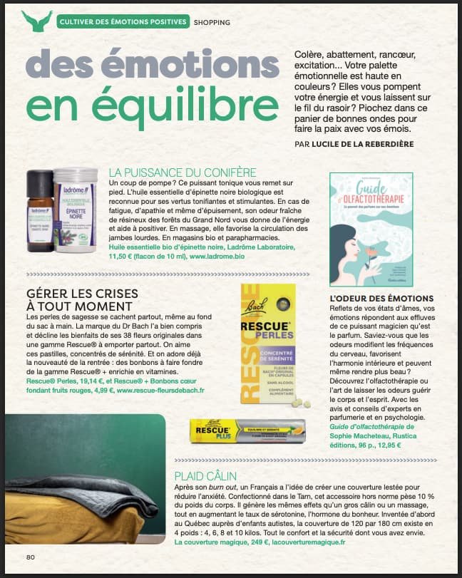 magazine esprit yoga couverture lestee