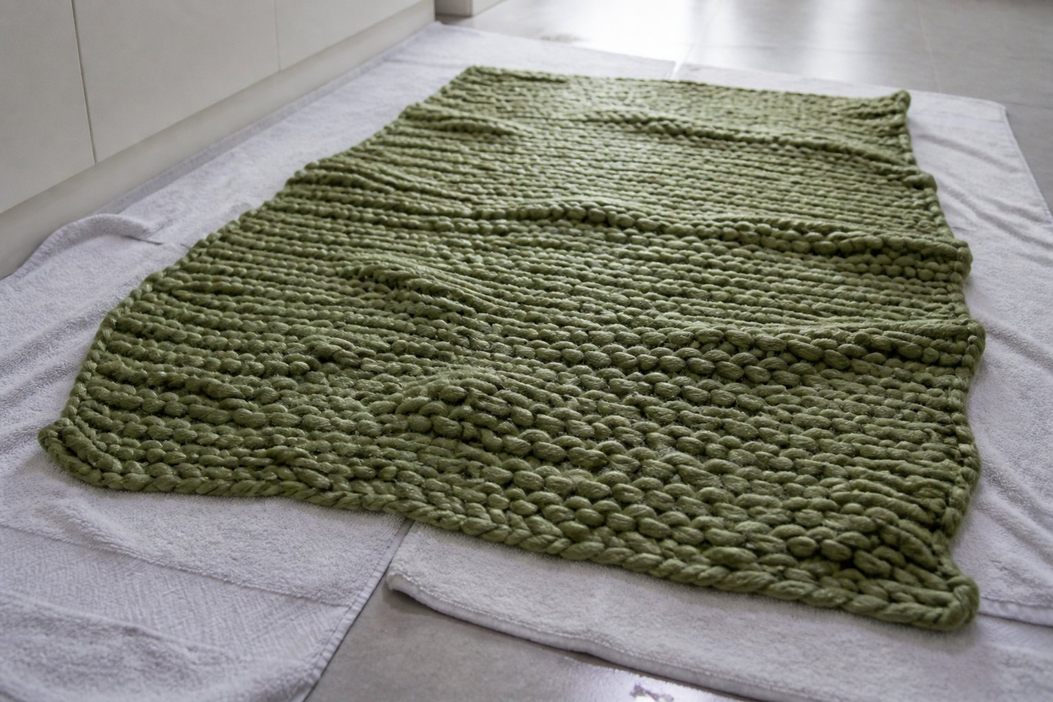 Comment secher le tricot sans etirer les mailles ?