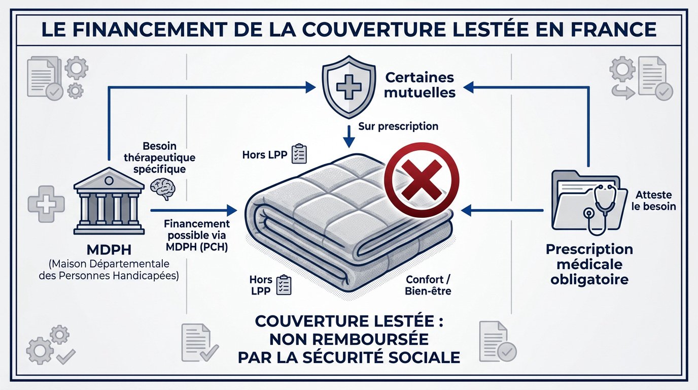 Dossier administratif pour demande de financement de couverture lestée